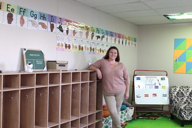 Katie Ellis, director of Early Learning Centers of Central Oregon, in Prineville, at her preschool located behind Crook County High School, on Oct. 8. The preschool opens Monday. 10-8-25. Noemi Arellano-Summer/The Bulletin