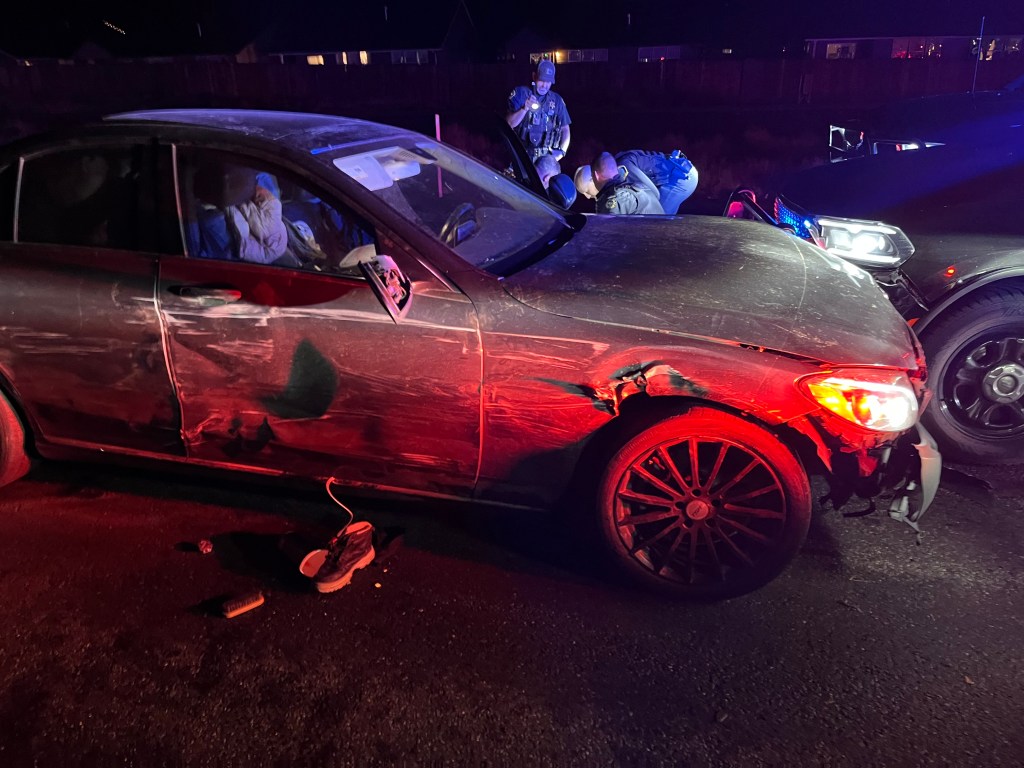 La Pine woman arrested after chase, hitting multiple police cars