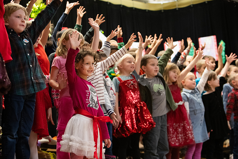 From performing on stage to making art, youth find time for joy