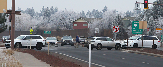 Cold inversion keeps Bend in deep freeze while mountains stay warmer