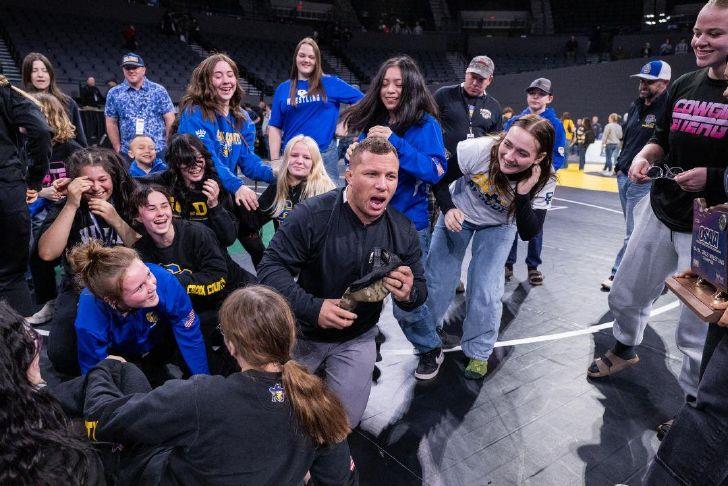 Crook County girls wrestling wins first-ever state title