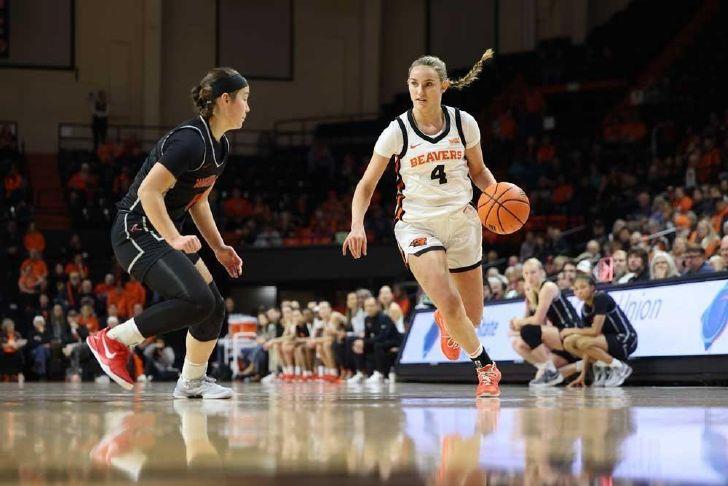Schimel rains threes, Oregon State topples No. 1 LMU 